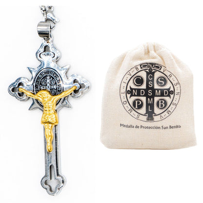 🙏 Medalla de Protección San Benito 🙏 - (Oferta 2X1)