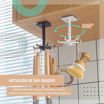 Gancho Plegable Giratorio Pro Max 360 (2X1)